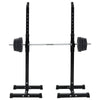 105-170cm Barbell Power RackHolder Weight Bar Barbell Split Squat Stands Workout