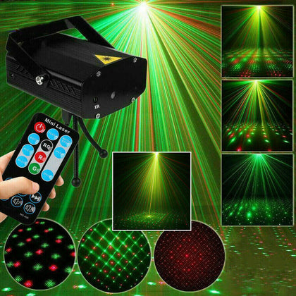 RGB LED Stage Light Lighting Laser Strobe Beam DMX Disco DJ Party KTV Projector