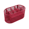 Pencil Tray Mesh Pen Holder Stationery Container Storage Desk Tidy Organiser