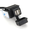 Motorbike 12v USB Socket Adapter Chargers Docks Power Waterproof Security New