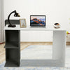 Computer Desk PC Laptop Table Study Home Office Workstation Corner With 2 Shelve