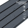 Mondeer 12 PCs Corrugated Roof Sheets Profile Galvanized Roofing Carport Grey