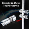 Adjustable Bathroom Shower Head Holder Riser Rail Bracket Chrome