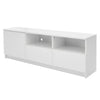 Modern White Living Room Furniture Set Cupboard TV Unit Cabinet 6 Cube Wall Unit