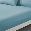 Plain Duvet Cover & Pillowcase Reversible Bedding Set or Fitted Sheet
