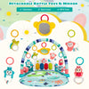 Baby Play Mat Toddler Kick & Play Piano Gym Activity Center with Light & Sound
