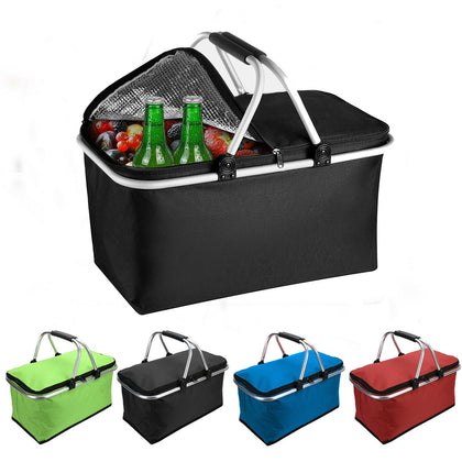 30L Extra Large Cooling Cooler Cool Box Picnic Camping Food Ice Drink Lunch Bag