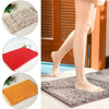 Fashion Soft Shaggy Bath Mat Non-slip Bathroom Rug Microfiber Floor Mat UK