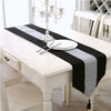 Diamante Table Runner Velvet Chenille Satin Tasseled Edges Small Or Large UK