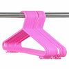 Kids Childrens Non Slip Plastic Hangers Clothes Coat Hangers Wardrobe Organiser