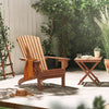 Adirondack Outdoor Garden Folding Acacia Hardwood Wooden Chair