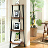 4 Tier Corner Shelf Storage Rack Organiser Ladder Display Bookshelf Office Home