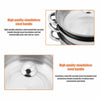 3 TIER INDUCTION HOB STAINLESS STEEL 28CM STEAMER POT PAN COOKER SET GLASS LID