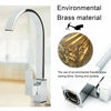 Modern Waterfall Kitchen Mixer Tap Spray Chrome Hot & Cold Bath Sink Faucet Taps