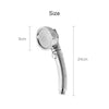 3 In 1 High Pressure Showerhead Handheld Shower Head with ON/Off Pause Chrome