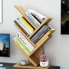 3/5Tier Wooden Tree Bookshelf Bookcase Display Storage Rack Holder Organizer UK