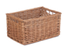 Willow Wicker Storage Baskets Brown Large Medium Small Drawer Hamper