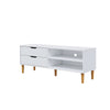 TV Cabinet Vintage TV Stand Console Table TV Unit Centre Table with Storage Cube
