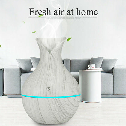 Aroma Essential Diffuser Air Purifier LED Ultrasonic Aromatherapy Humidifier UK