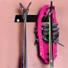 Metal Hanging Rack Garden Tools Holder Garage Wall Storage Organiser Wall Fixing