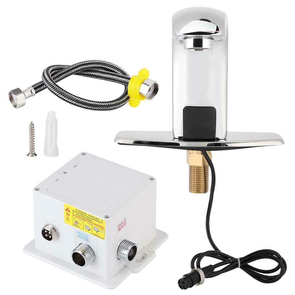 Hands Free Automatic Sensor Faucet Bathroom Basin Kitchen Sink Faucet Water Tap