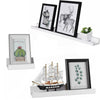 Set of 3 Floating Wall Shelves Picture Ledge Display Rack Book Hanging Shelf