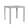 Dining Table Tempered Glass Top Metal legs Dining Room Kitchen Restaurant Square