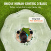 VEVOR Inflatable Bumper Balls 2-Pack 4FT/1.2M Sumo Zorb Balls for Teens & Adults