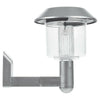 2, 4, 6, 10 x Silver Solar Powered LED Wall Light Outdoor Garden Safety Lighting