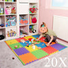 20 Baby Kids Interlocking Soft Foam Play Mat Gym Yoga Exercise Fitness Floor Mat
