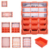 S M L Multi Drawers Parts Storage Cabinet Unit Organiser Home Garage Tool Box UK
