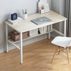 100cm Computer Desk Writing Study Table Office With Shelves Corner Study Home UK