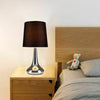 Pair of Bedside Touch Table Lamp Dimmer Lounge Light Teardrop Modern Home Lamps