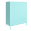 Cache 2 Door Metal Locker Accent Cabinet