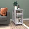 Shelf Bedside Coffee Table Wood Cabinet Storage Side Bedroom Chest Of Drawer *2