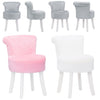Plush Dressing Table Stool Bedroom Vanity Makeup Stool Bedroom Chair Piano Seat