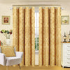 Luxury Jacquard Curtains Fully Lined Eyelet Ring Top Bedroom Living Room Curtain