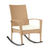 Mondeer 3PC Garden Rattan Furniture Set Wicker Patio Rocking Chairs Coffee Table