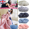 DIY New Chunky Wool Yarn Super Soft Bulky Arm Knitting Rove Crocheting 250g UK