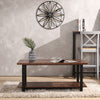 Wood Garden Coffee Table Patio Backyard Furniture Porch End Side Tea Couch Table