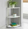Fabulous Norsk White high gloss 3 Tier Corner Unit Perfact for your living room.