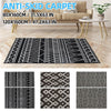 2pcs Non Slip Large Area Rug Living Room Carpet Rugs Hallway Runner Floor Mat UK