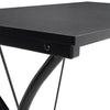Computer Desk Black Office Home Portable Compact Workstation Study Laptop Table
