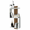 Aquilegia Modern Wall Mounted Floating Bookshelf, Stylish Wood Wall Decor