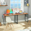 Computer Desk Study Table PC Laptop Workstation Home Office Furniture Wood Retro