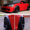 4PCS Universal Fender Flares Wheel Arch Extensions Flare Wide Polyurethane Black