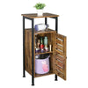 Small Storage Cabinet Modern Bathroom Furniture Cabinet Cupboard Shelf