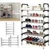 Door Side Shoes Rack Storage Cabinet Organiser Shelf Portable 3/4/5/6 Tier