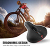 Wide Extra Comfy Bike Bicycle Gel Cruiser Comfort Sporty Soft Pad Saddle Seat UK