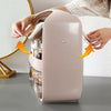 Plastic 2 Drawer Makeup Jewelry Case Cosmetic Storage Box Desktop Tidy Organiser